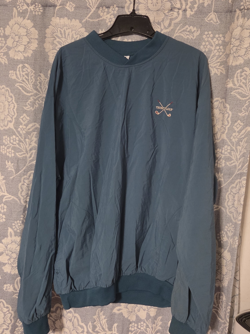 Trump Plaza Windbreaker Pull Over Jacket